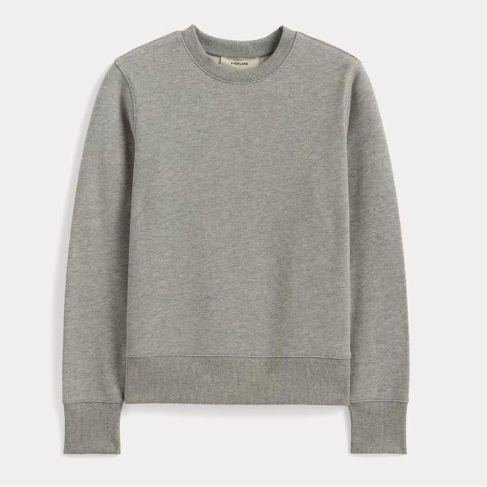 Everlane gray 100% cotton sweatshirt